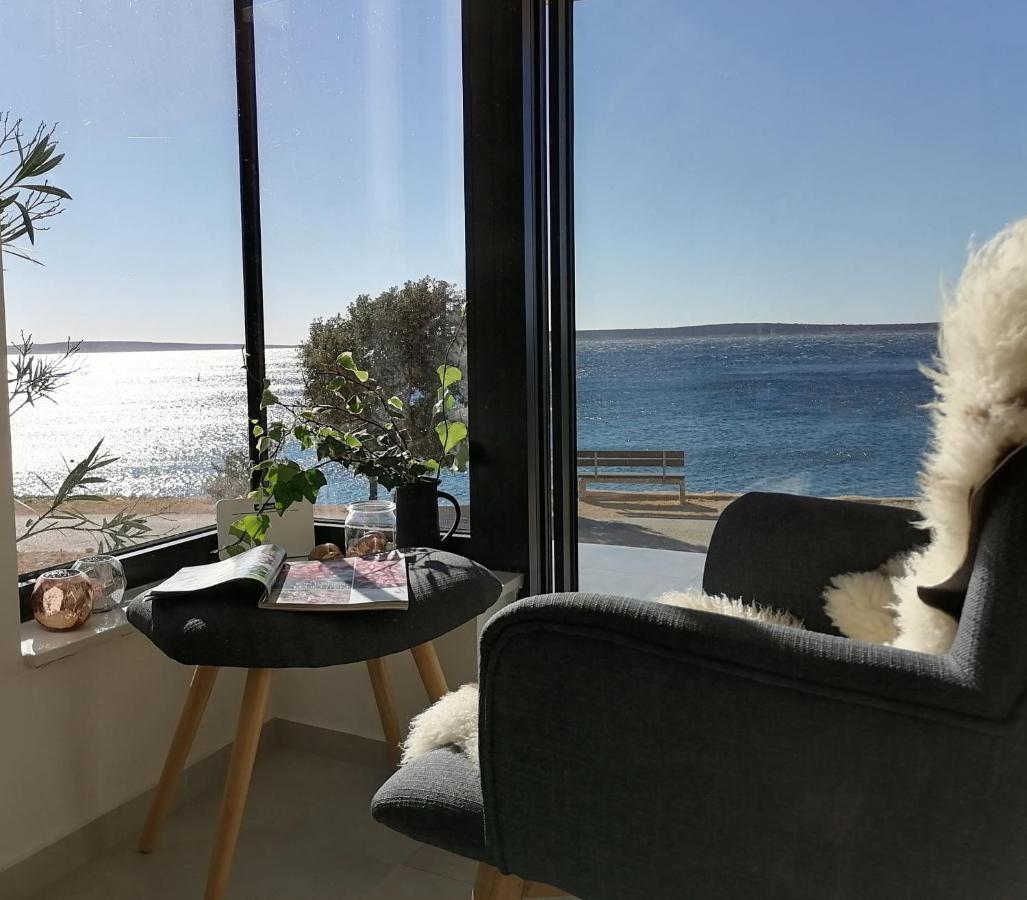 Ferienwohnung Bella Mare Mandre Exterior foto