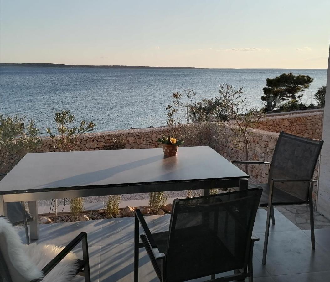 Ferienwohnung Bella Mare Mandre Exterior foto
